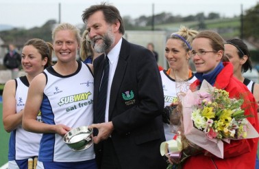 Louise Baxter 100th Cap Presentation 2
