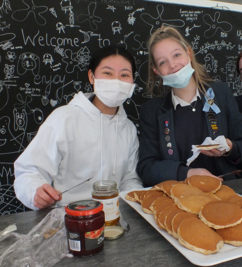 Pancake Day at Kilgraston